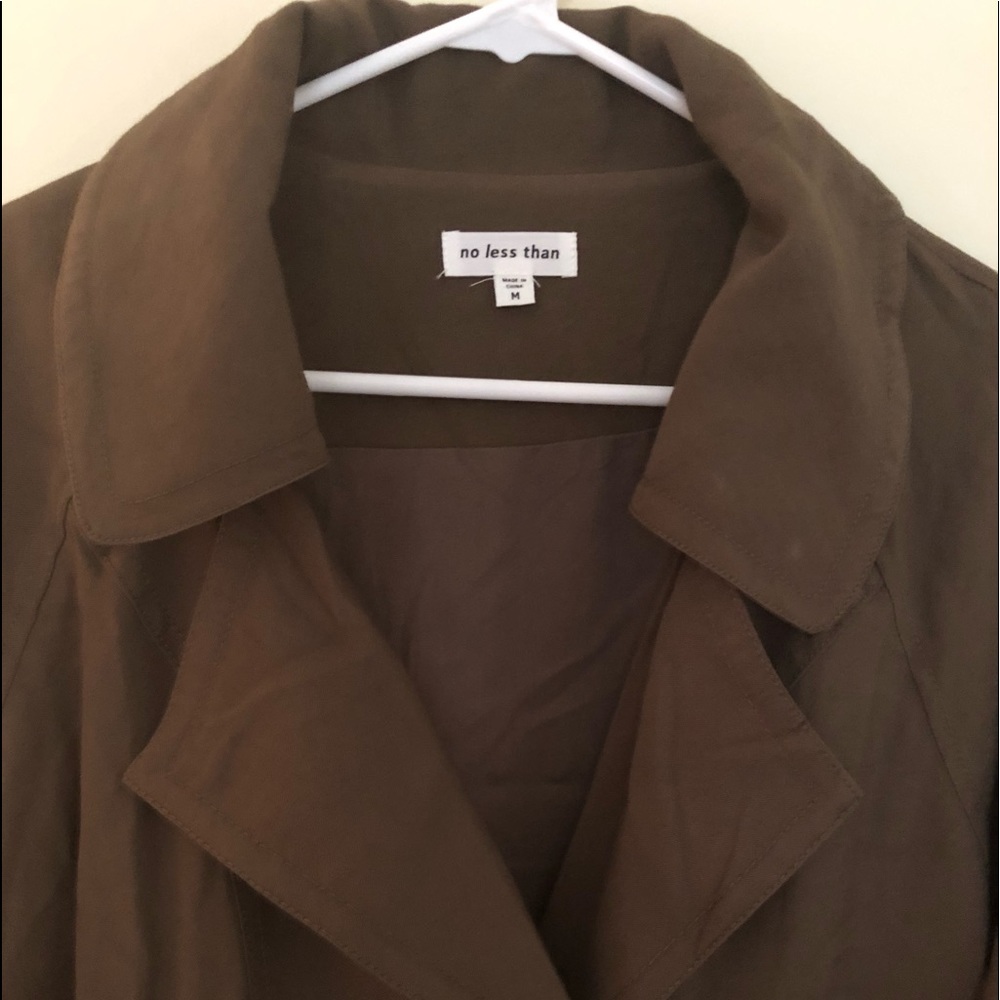 Light weight button up jacket
